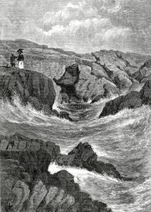 La grotte jaillissante, Newport, Rhode Island, USA, 4 mai 1872 - C.G. Griswold